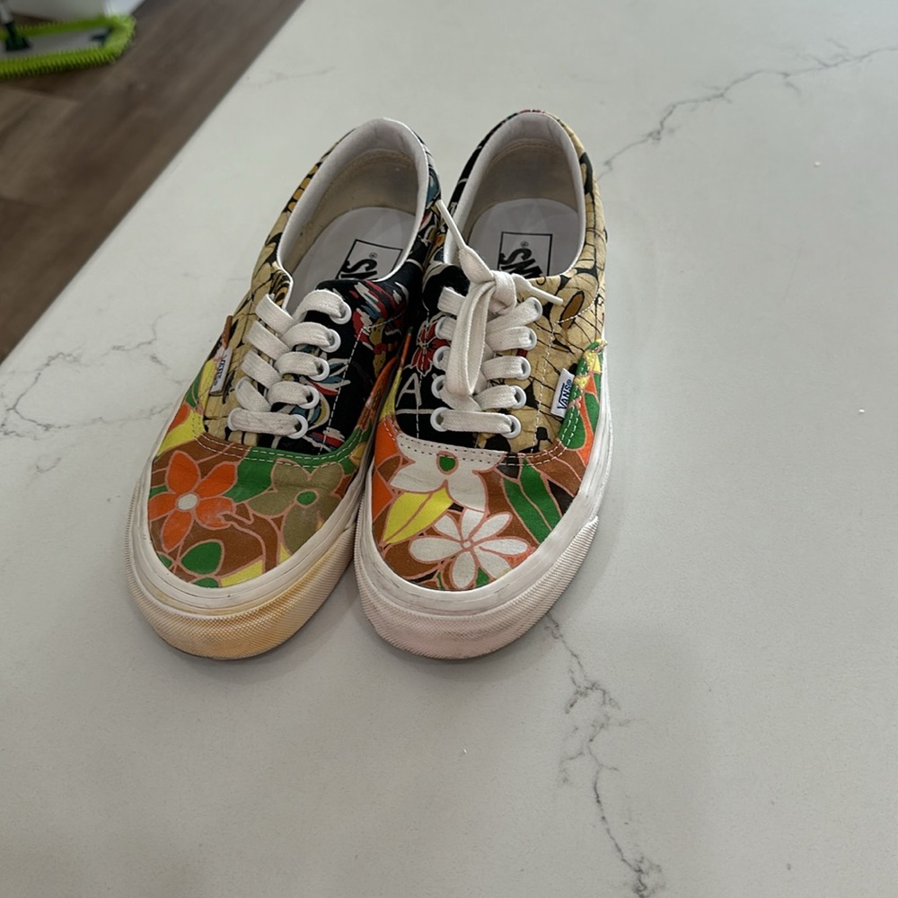 VANS ERA 95 DX ANAHEIM FACTORY HOFFMAN FABRIC SIZE 6.5 MENS & 8 WOMEN’S. - Picture 2 of 5